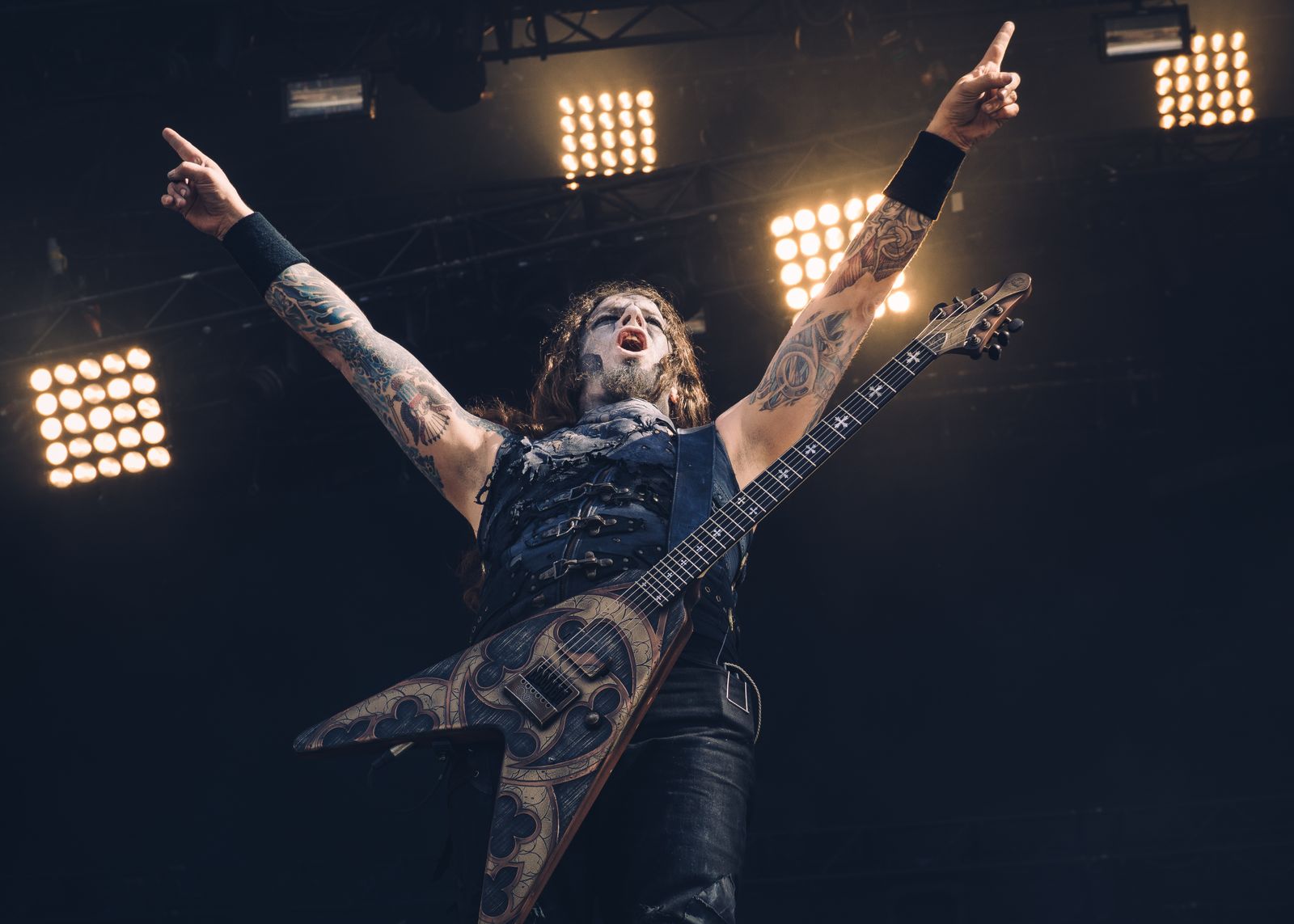 Musician performing on stage — music marketing strategy in action