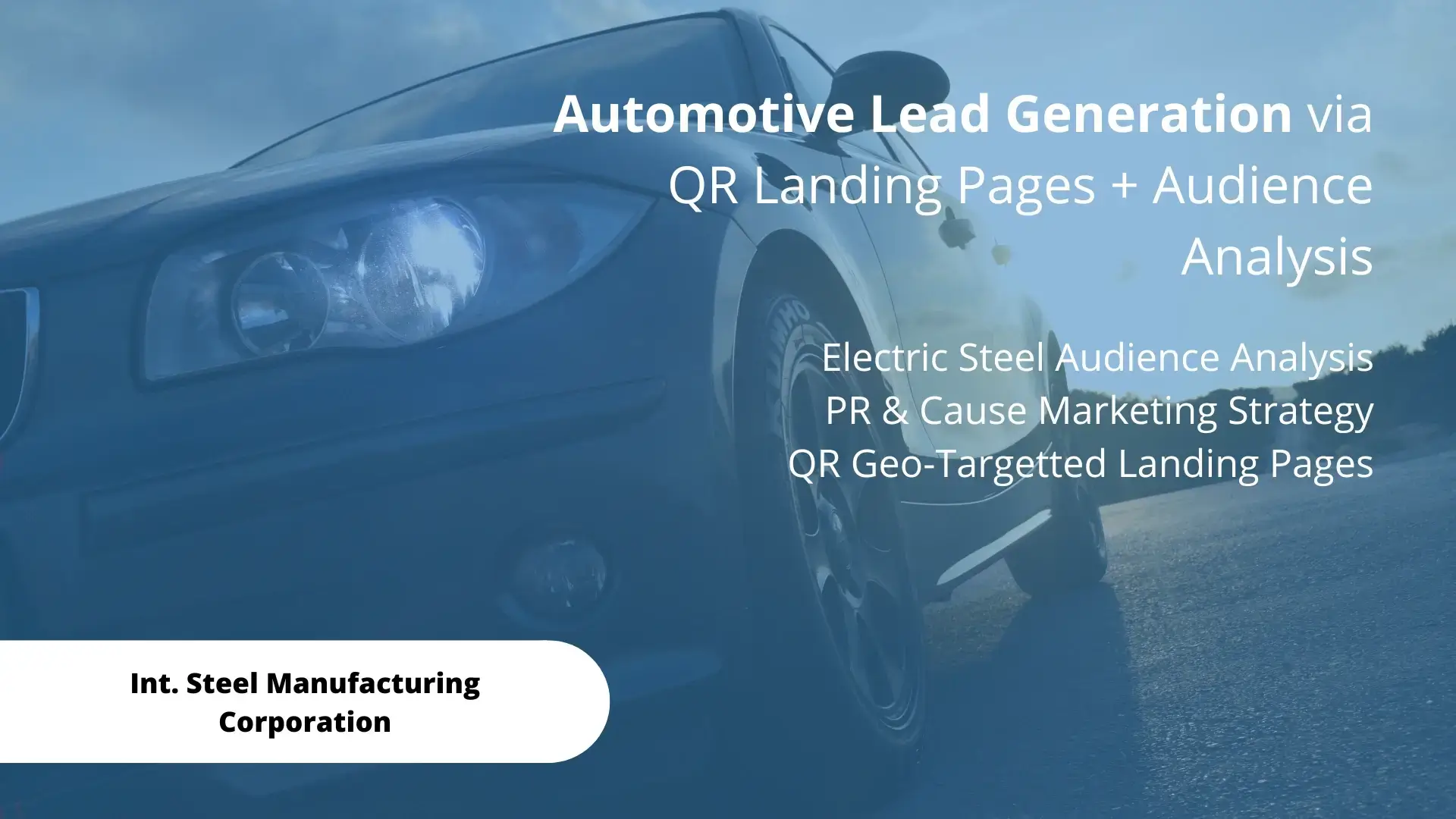 Automotive Consumer Marketing Generation