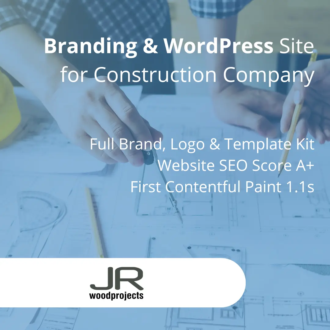 Branding WordPress Webdesign Development JR Woods Stramasa