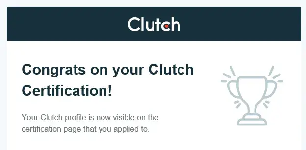 Clutch Certification Recognition